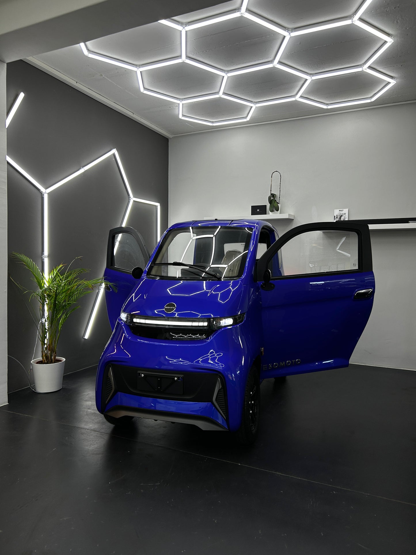 Esomoto I-Tango Elektromobil [Lenkrad]