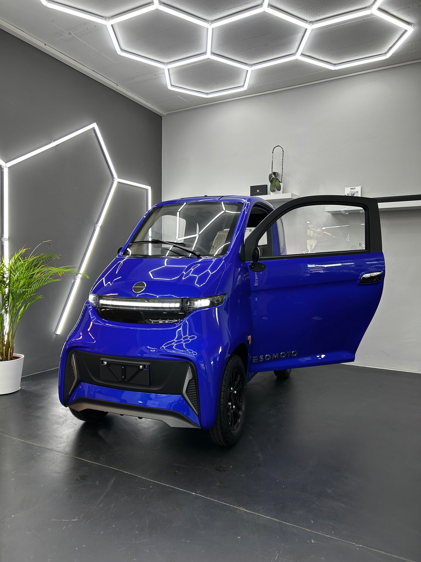 Esomoto I-Tango Elektromobil [Lenkrad]