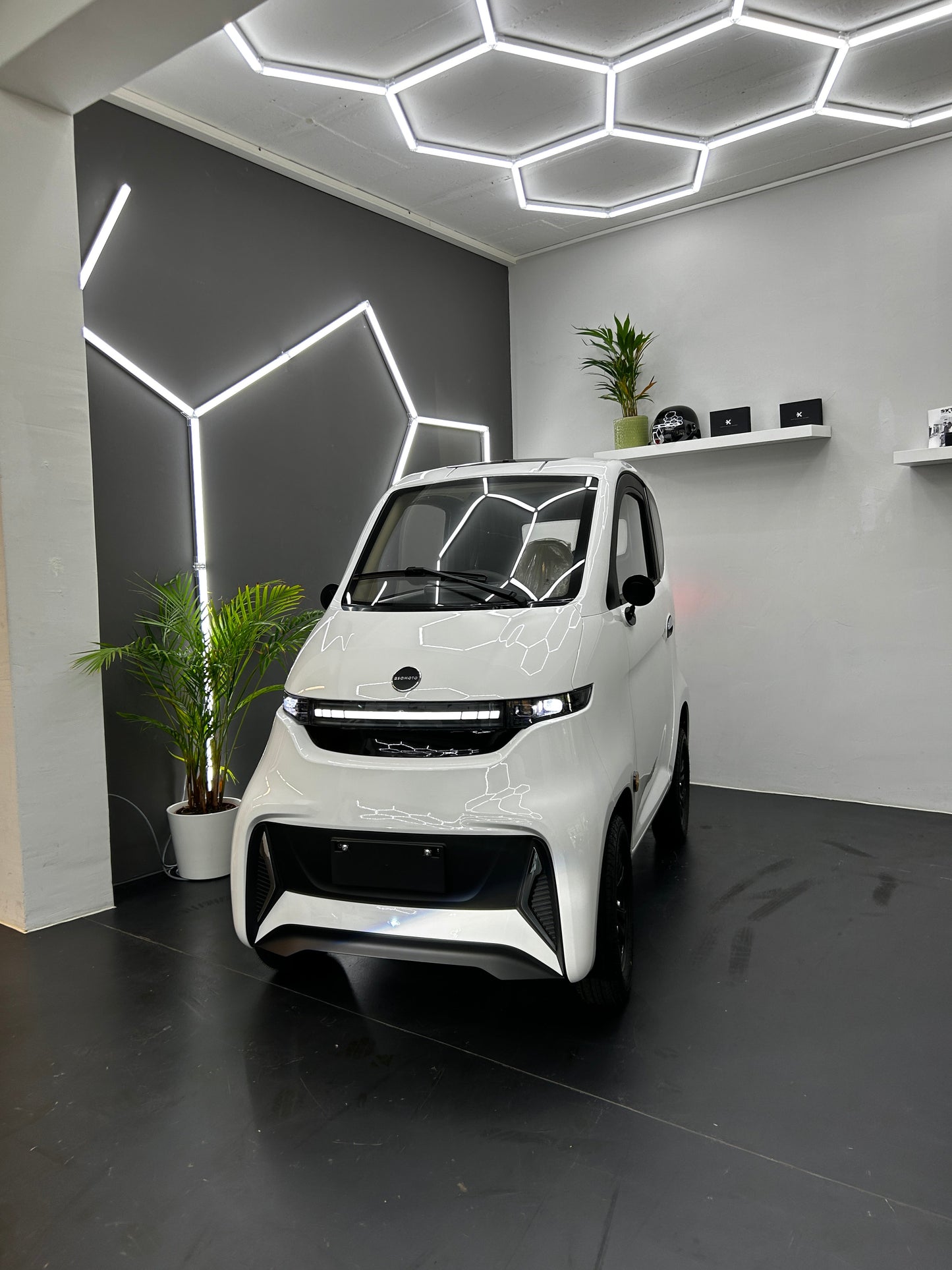 Esomoto I-Tango Elektromobil [Lenkrad]