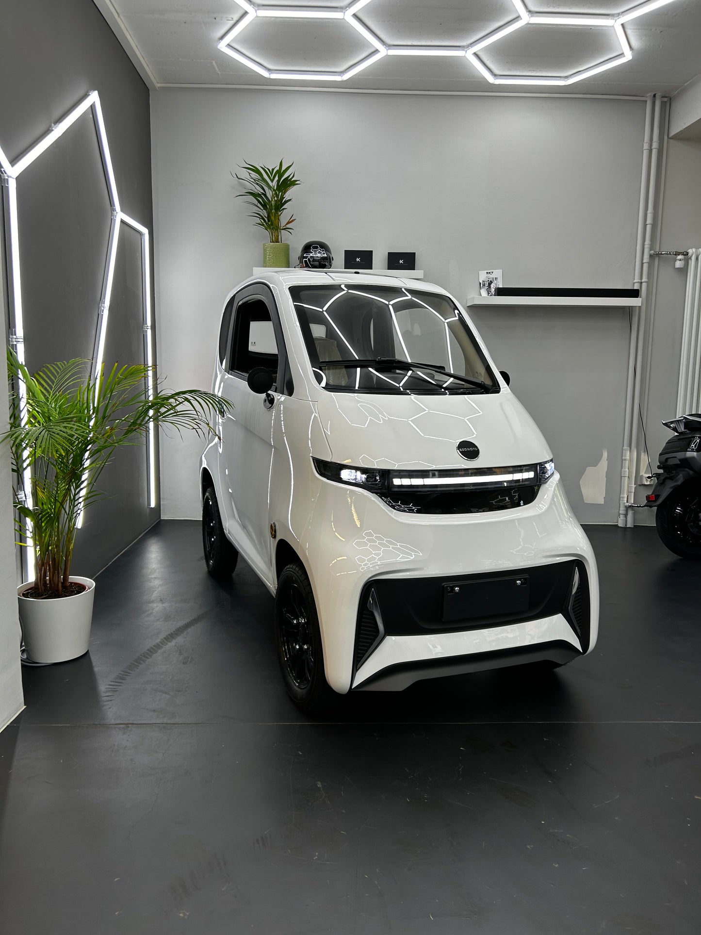 Esomoto I-Tango Elektromobil [Lenkrad]