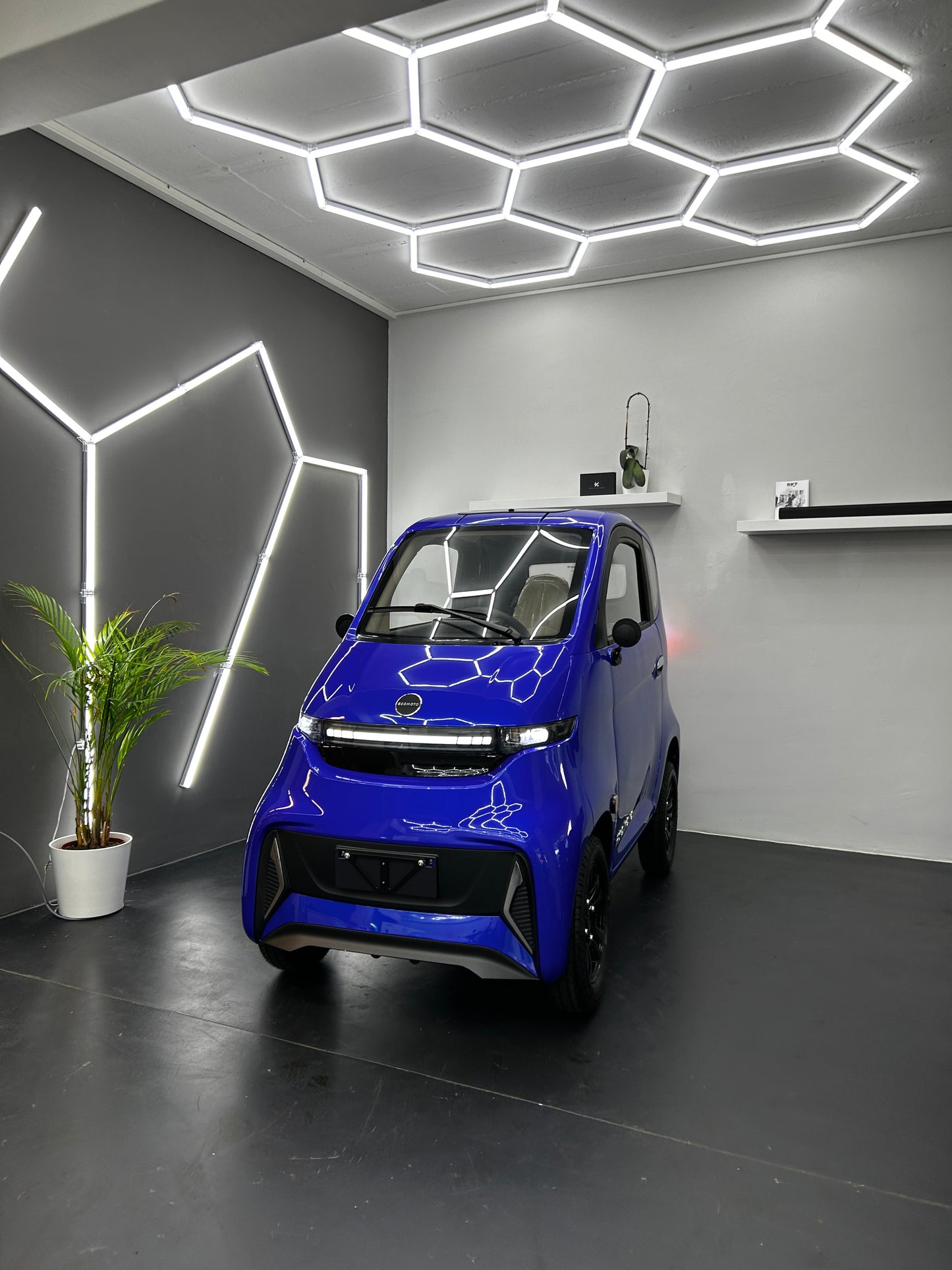 Esomoto I-Tango Elektromobil [Lenkrad]