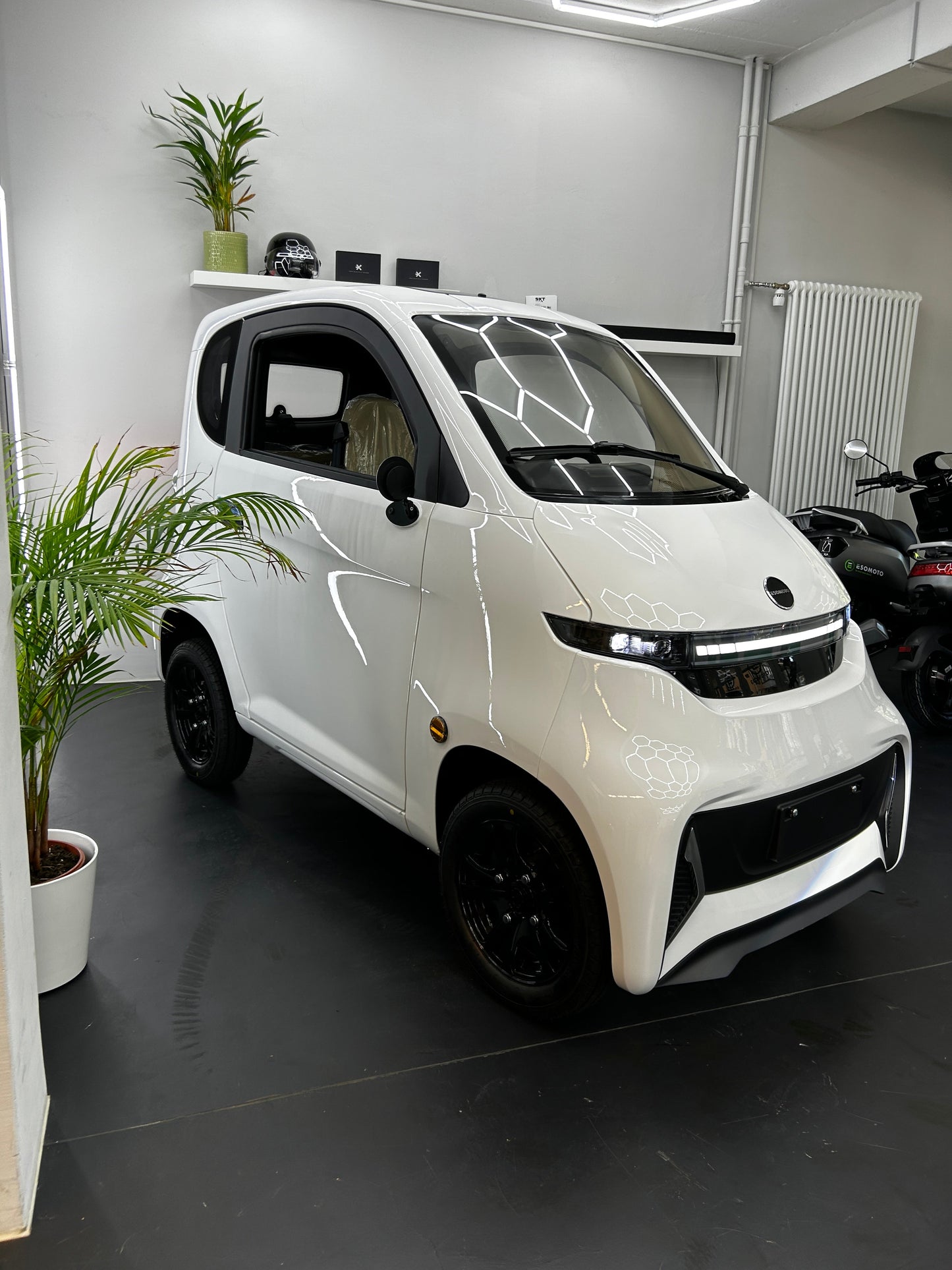 Esomoto I-Tango Elektromobil [Lenkrad]