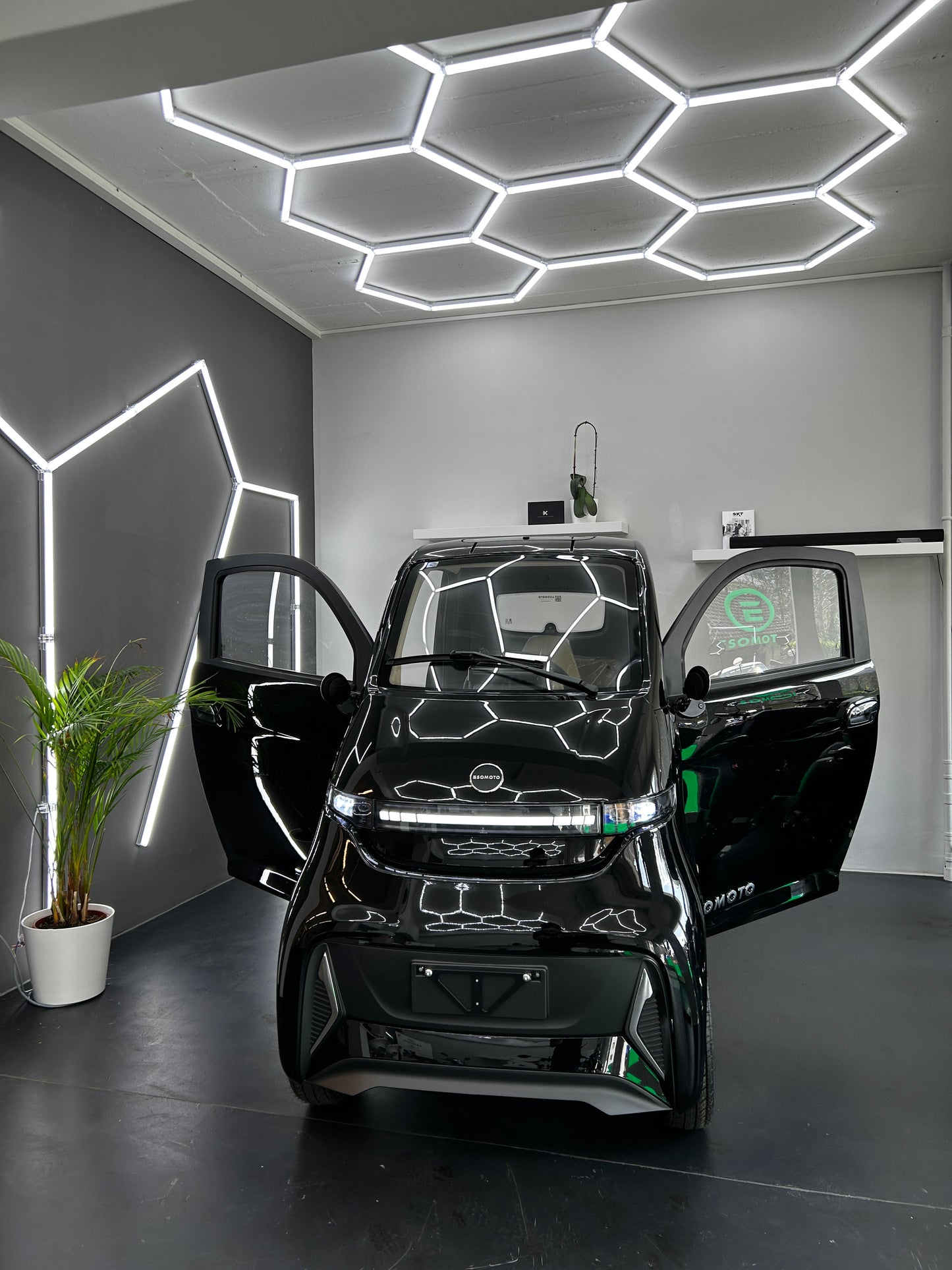 Esomoto I-Tango Elektromobil [Lenkrad]